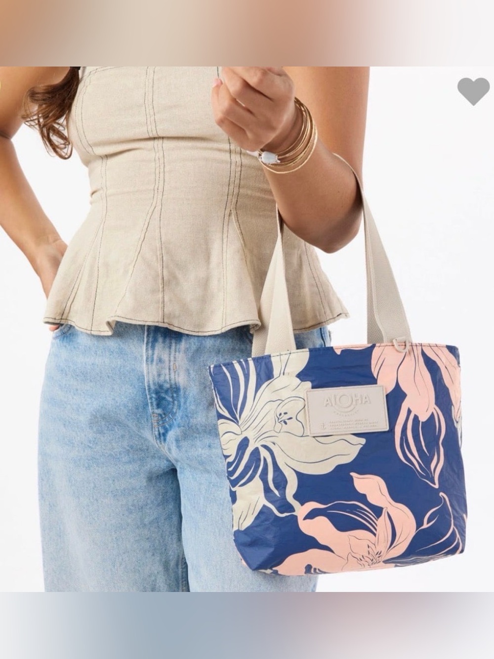 Aloha Collection Mini Tripper Hoaloha print NWT